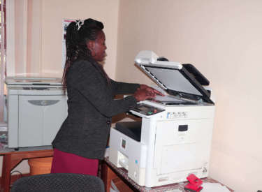 Principal Secretary in Regina Caeli Girls High School - Karinga